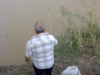 Дядя Бали на Гирдыманчай реке