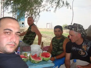 Гаджикабул, село Талыш рядом с Пиром, Кура, насосная.