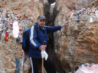 ДАГЕСТАН.Одна из самых высоких вершин мира гора Шалбуздаг, покорив которую можно надеяться на исполнение своего заветного желания .