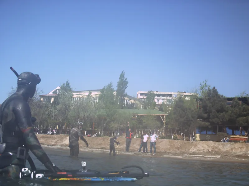 Samuxskiy rayon, 400 km ot Baku.