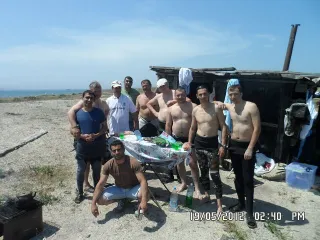 BAKU Spearfishing Club,Остров Терешкино